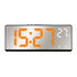 Voice Control Digital Alarm Clock Temperature Dual Alarm Snooze Desktop Table Clock Night Mode 12/24H LED Clock Watch