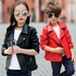 Kids' Cozy True Leather Jacket