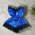 Satin Lace Bowknot Sleepwear