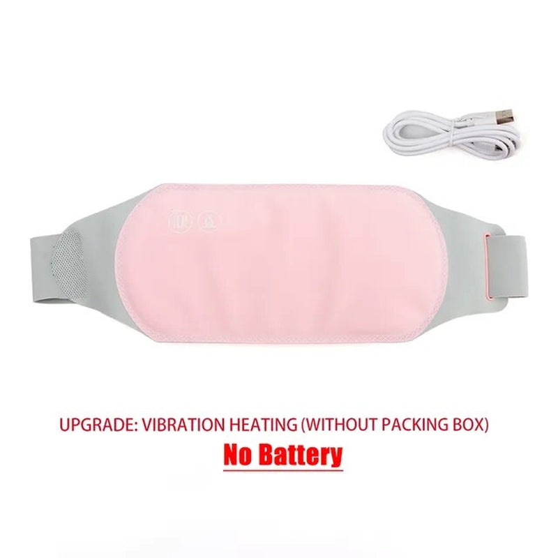 Menstrual Heating Pad Warm Palace Hot Waist Belt Relieve Menstrual Pain Hot Compress Massager for Woman Girl Belly Back Heating