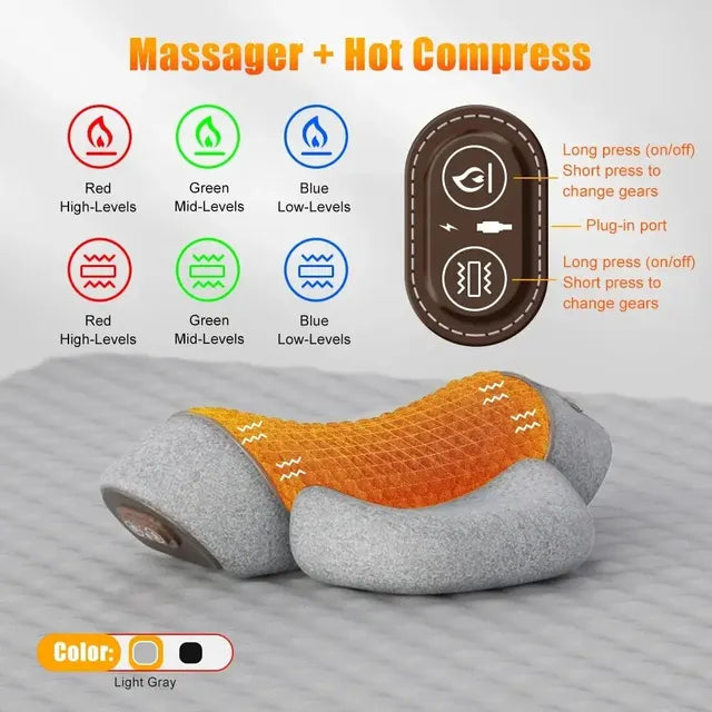 Electric Massager Cervical Pillow