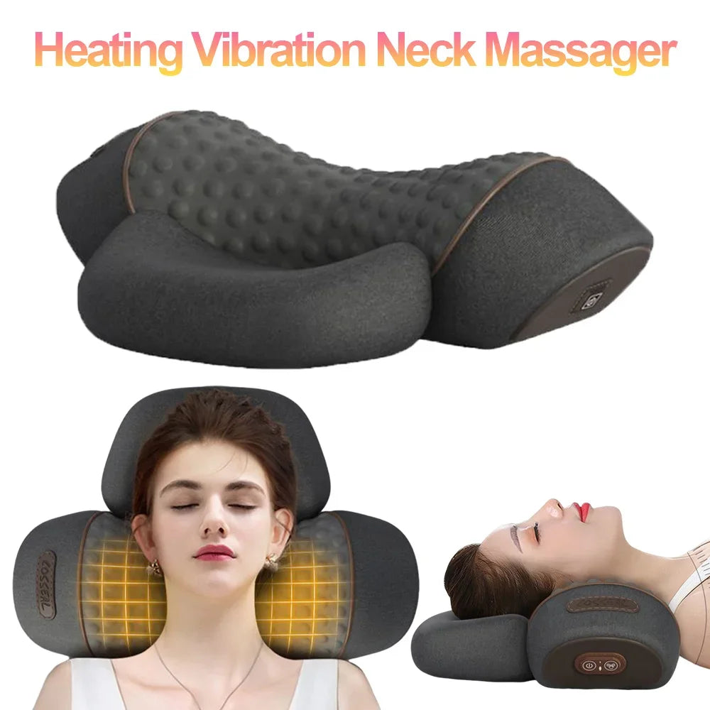 Electric Massager Cervical Pillow