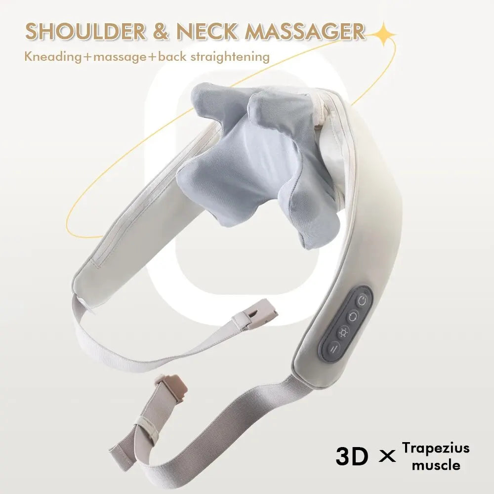 Neck And Shoulder Kneading Massage Device