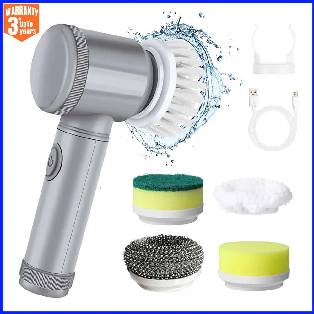 Multifunctional Electric Spin Scrubber Rechargeable