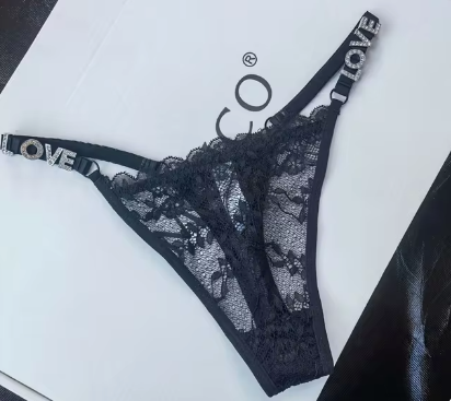 Custom Lace Thong Panties