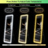 Home Decor Free Standing 63”X20“ Full Length Floor Mirror Dimming Lights Full-Size Body Mirror Lighted Mirror Appearance