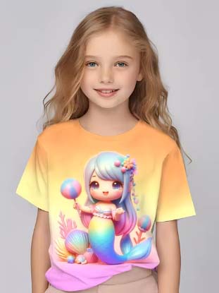 Fairy Print Girls' T-Shirt