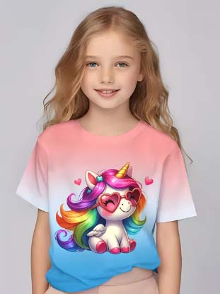 Fairy Print Girls' T-Shirt