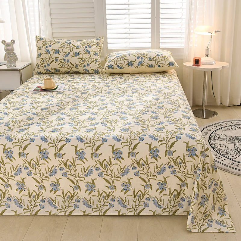 Botanical Bliss Floral Bed Sheet Set