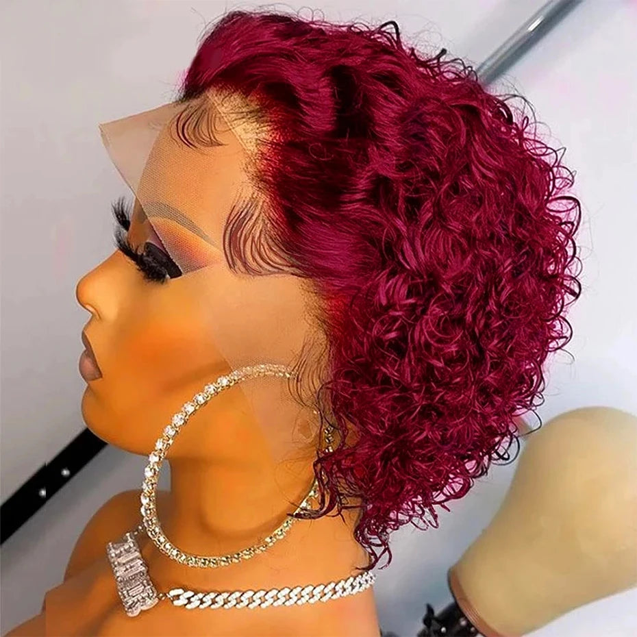 Charming Pixie Cut Lace Wig