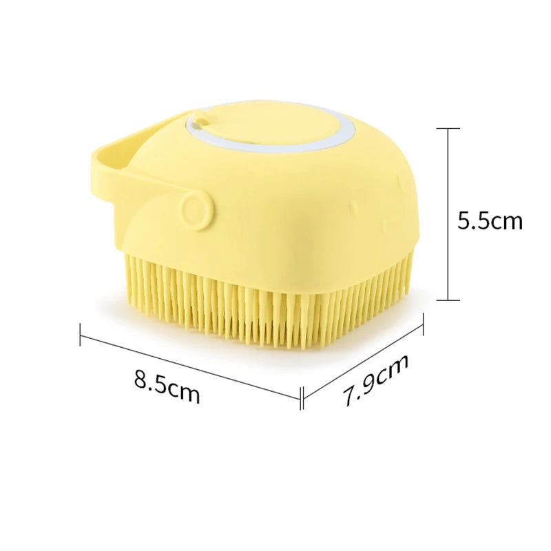 Silicone Pet Bath Brush