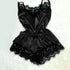 Satin Lace Bowknot Sleepwear