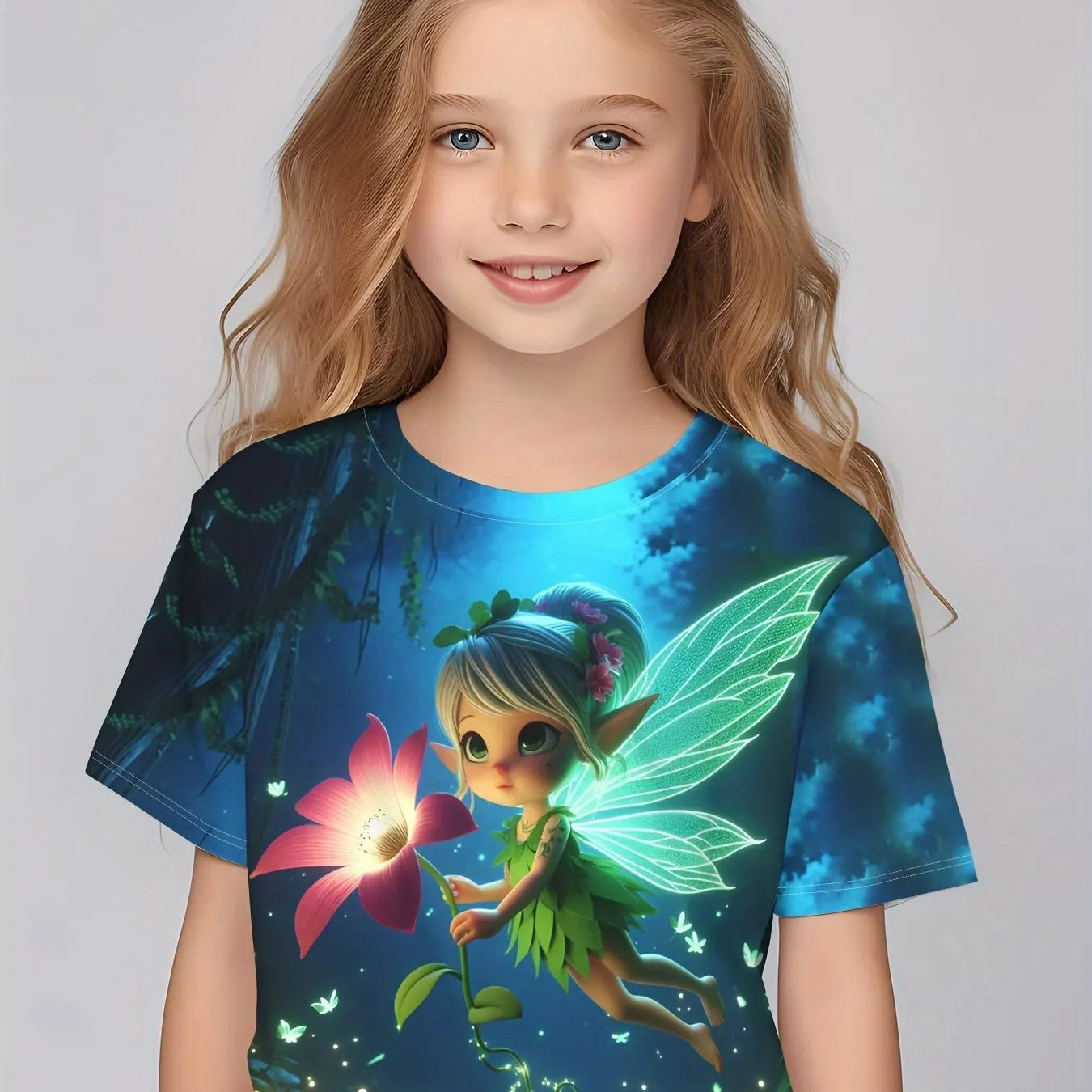 Fairy Print Girls' T-Shirt