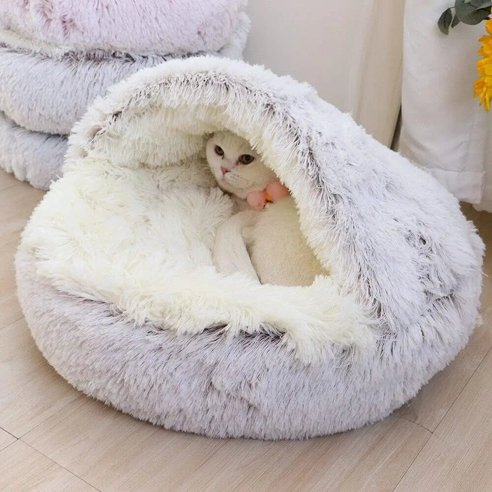 CozyNest Plush Pet Bed