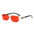 Fashion Square Rimless Sunglasses