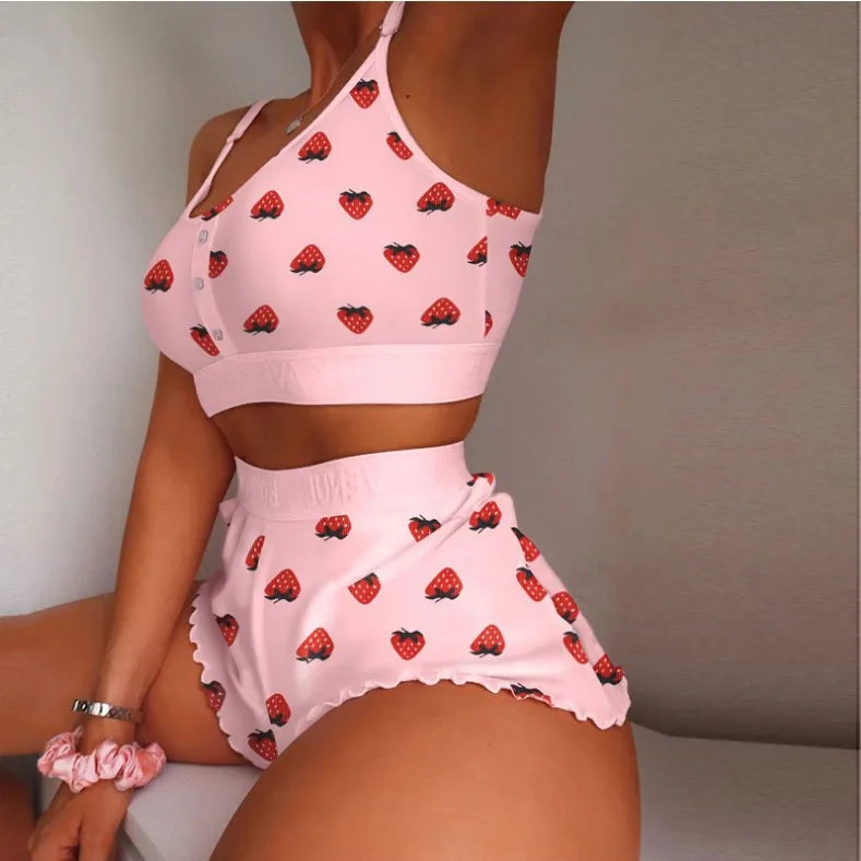 Dreamy Dot Pajama Shorts Set