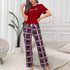 Cozy Plaid Pajama Set