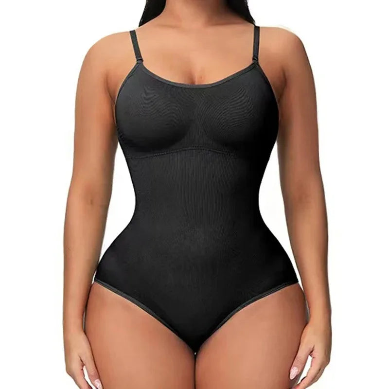 SlimFit V Neck Shapewear Bodysuit