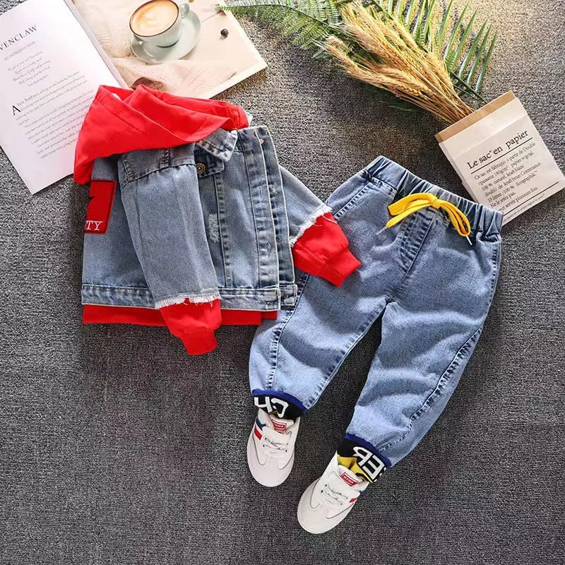 Boys' Handsome Denim Set