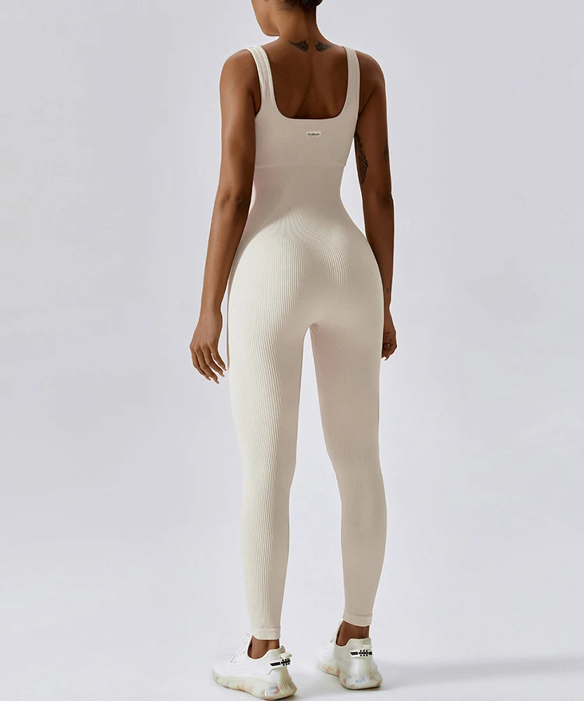 All-Season Women's Fitness Jumpsuit