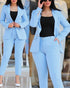 Elegant Office Lady Suit Set