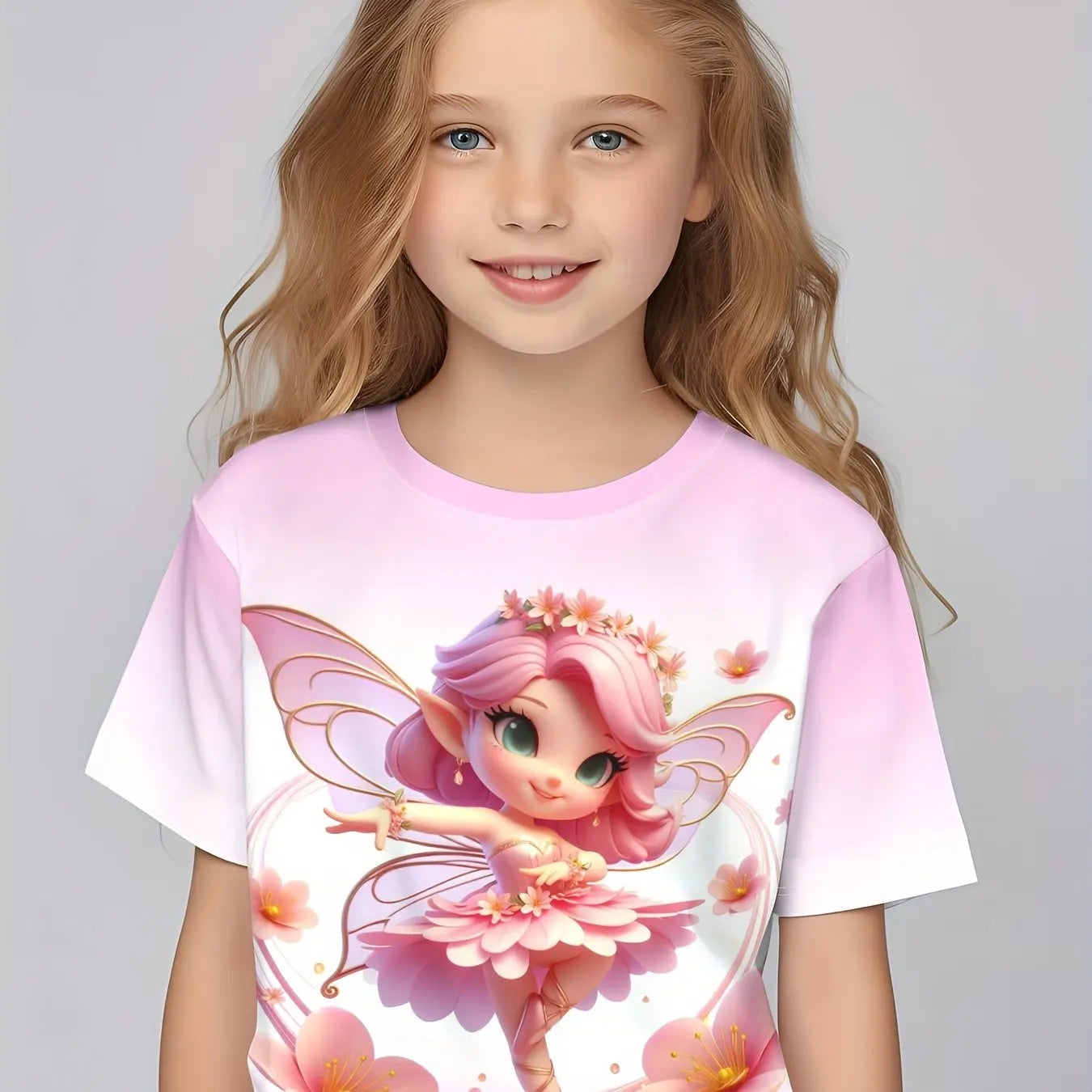 Fairy Print Girls' T-Shirt