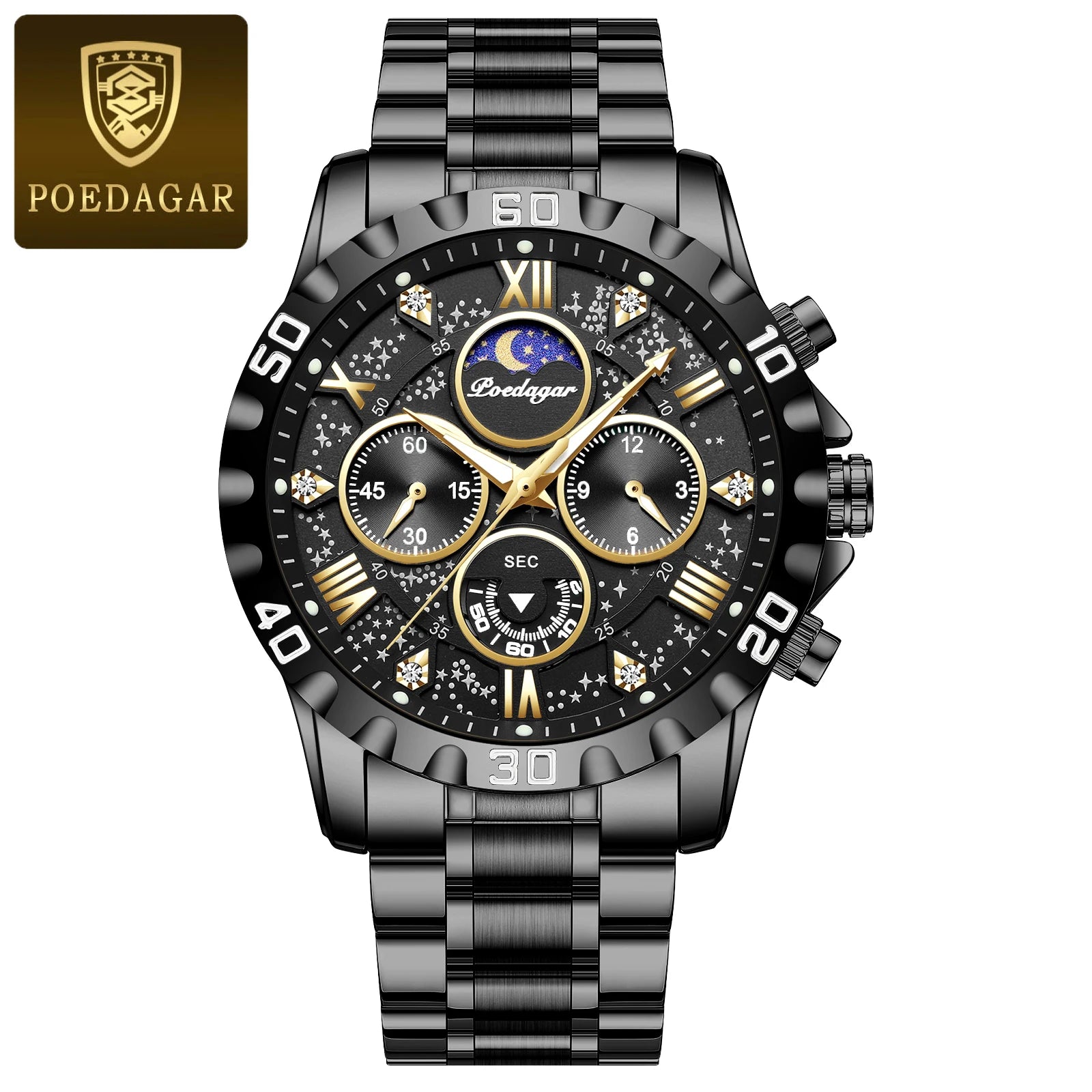 POEDAGAR Elite Men's Watch