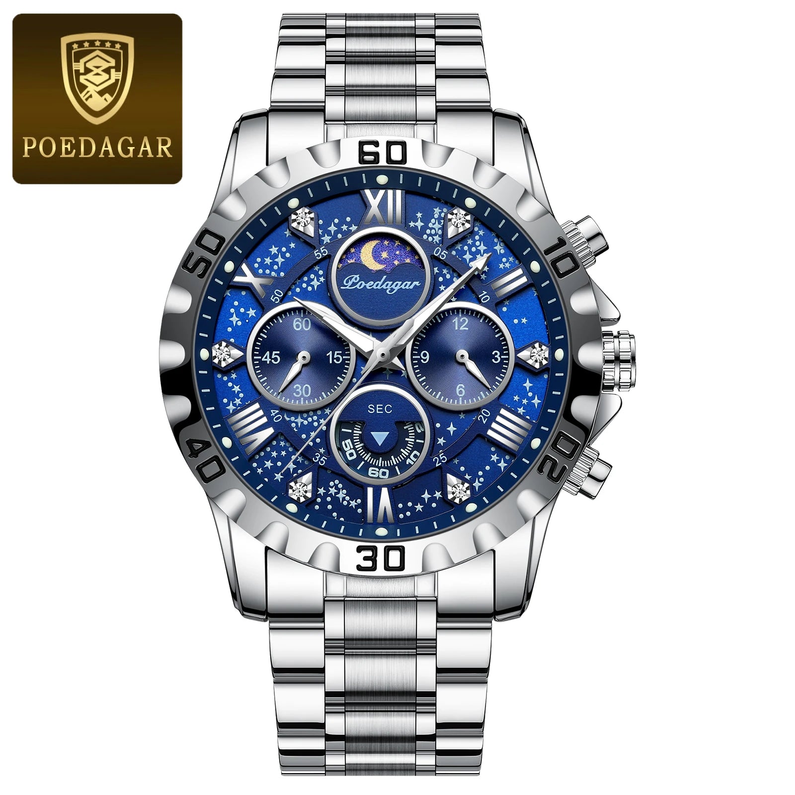 POEDAGAR Elite Men's Watch