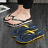 Blue Massage Flip Flops for Men