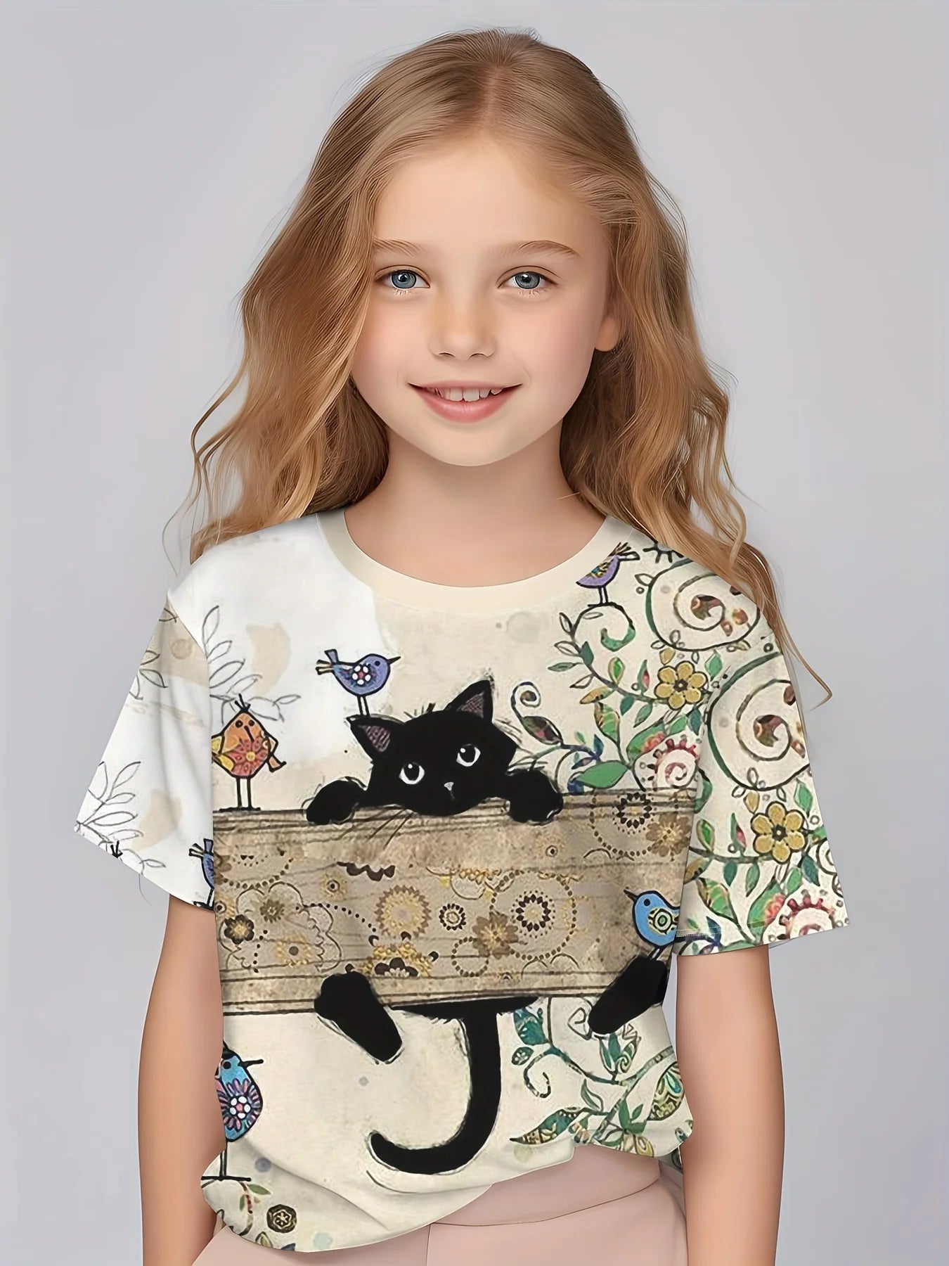 Fairy Print Girls' T-Shirt