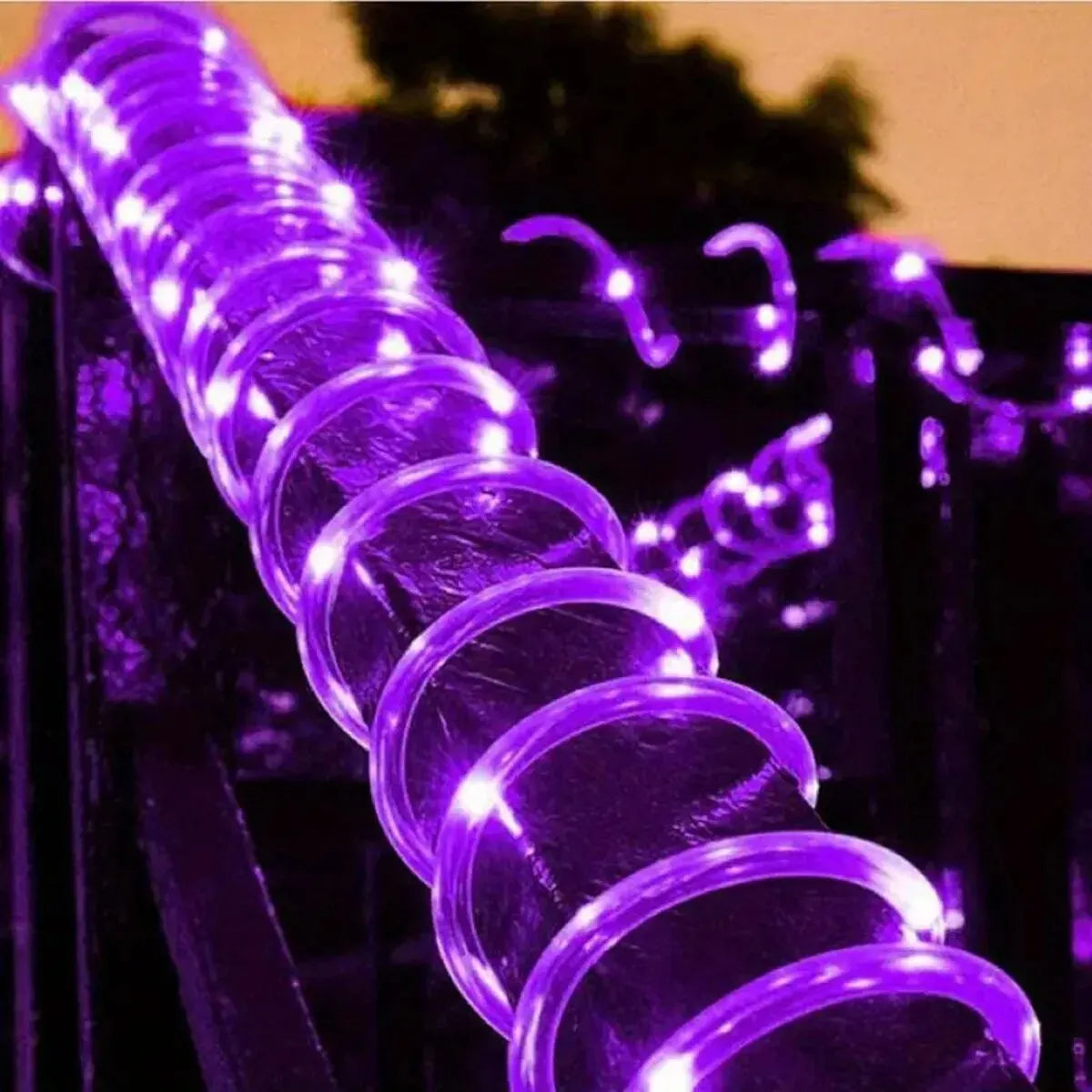 Solar LED Tube String Lights