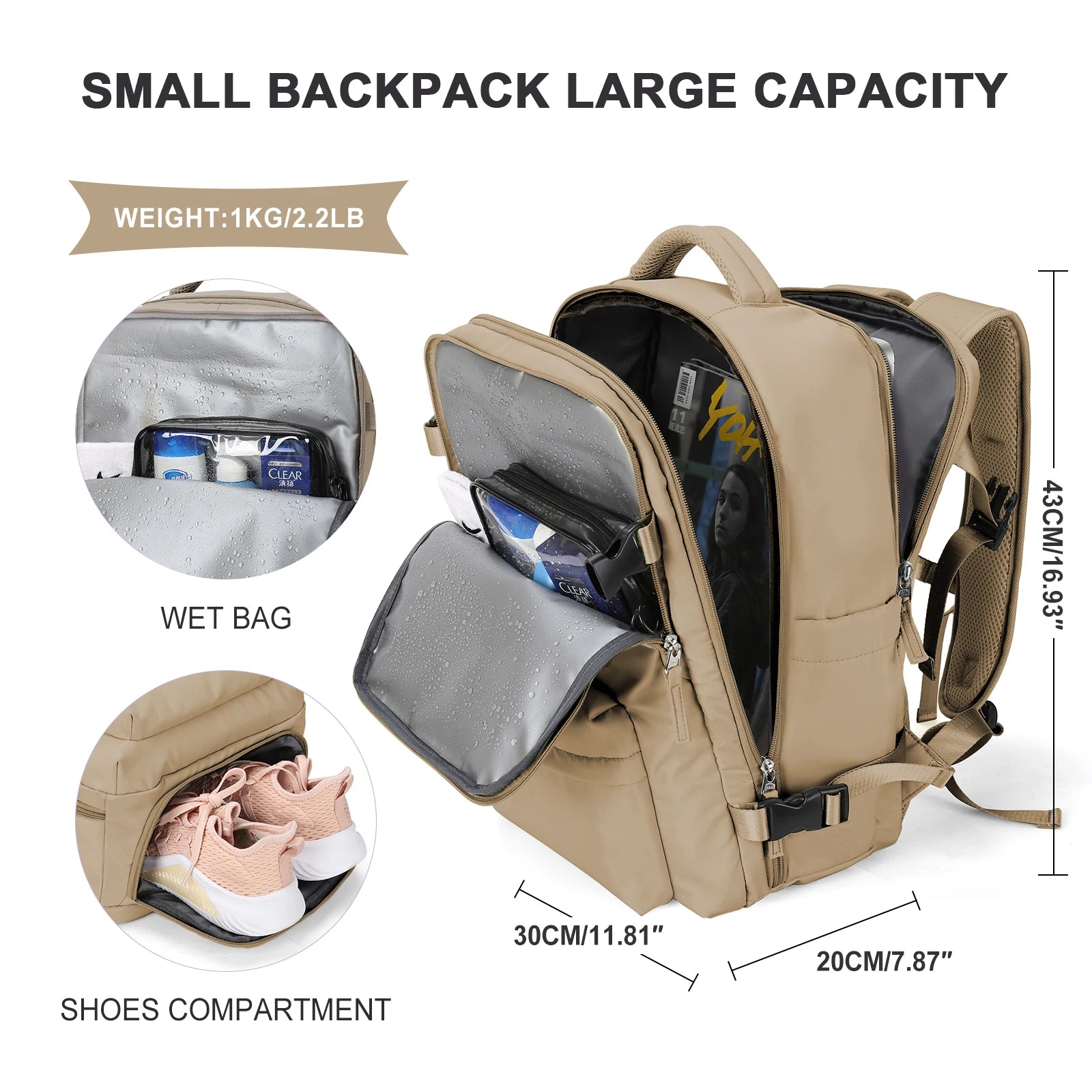 Airline Travel Laptop Backpack