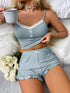 Elegant Summer Lace Pajama Set