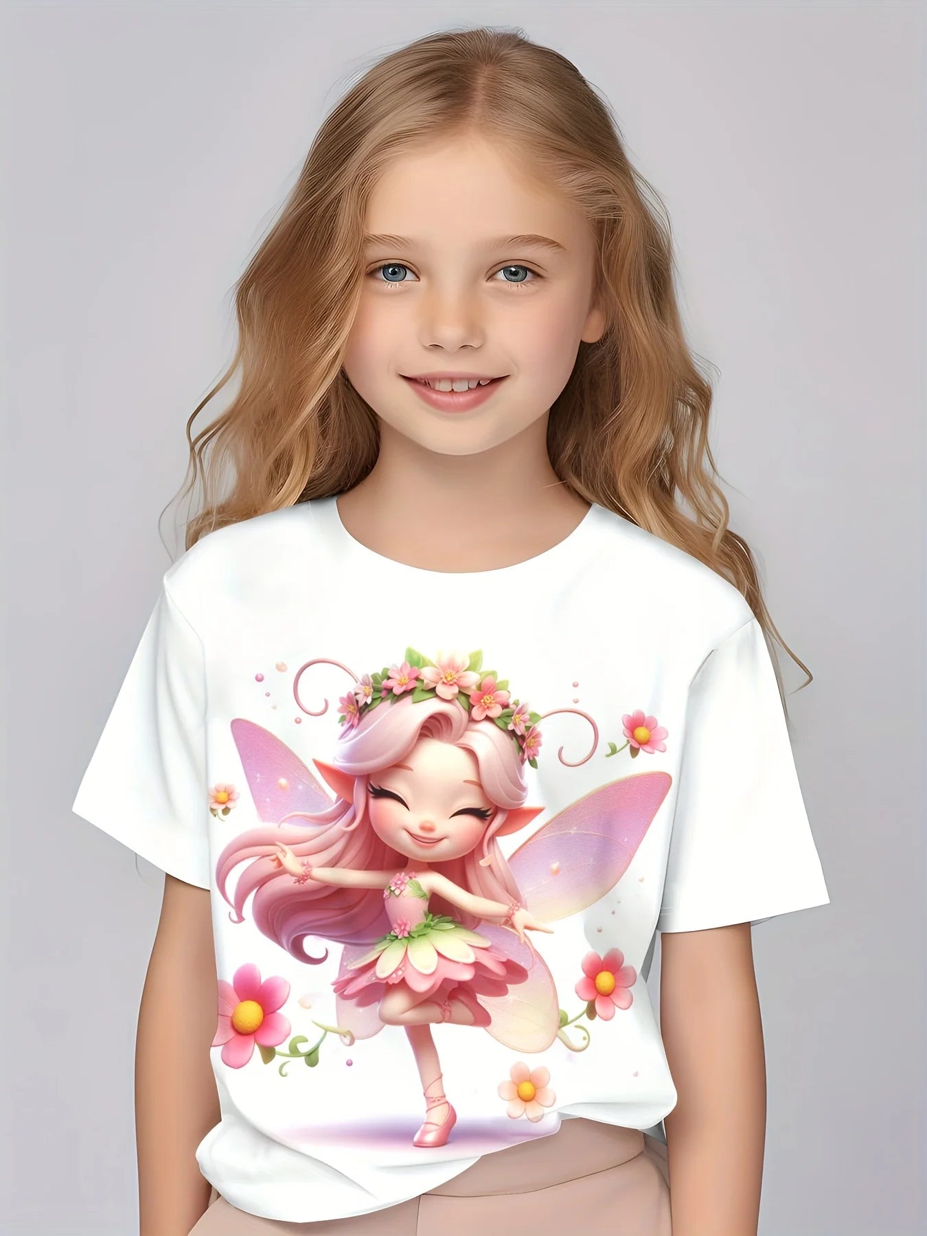 Fairy Print Girls' T-Shirt