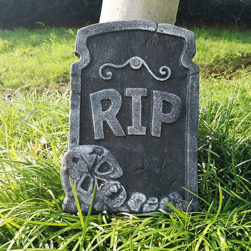 Spooky Halloween Foam Tombstone