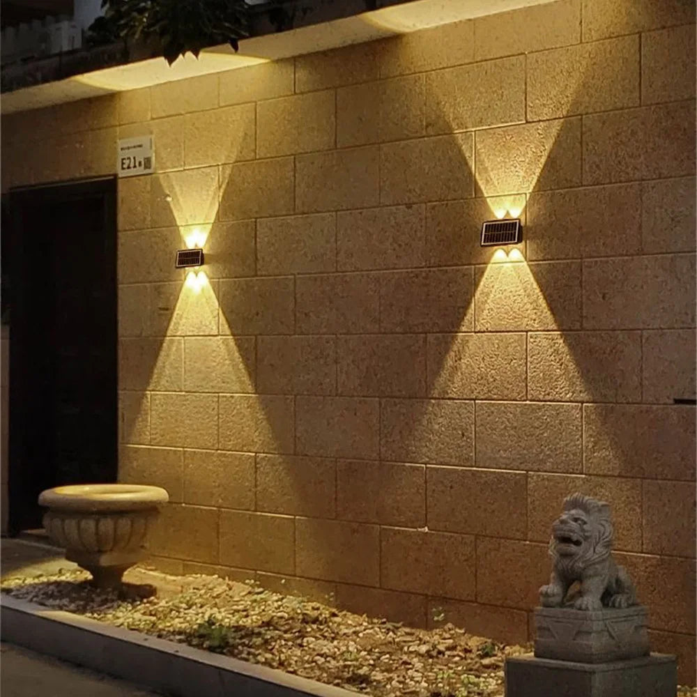 Solar Glow Wall Lights