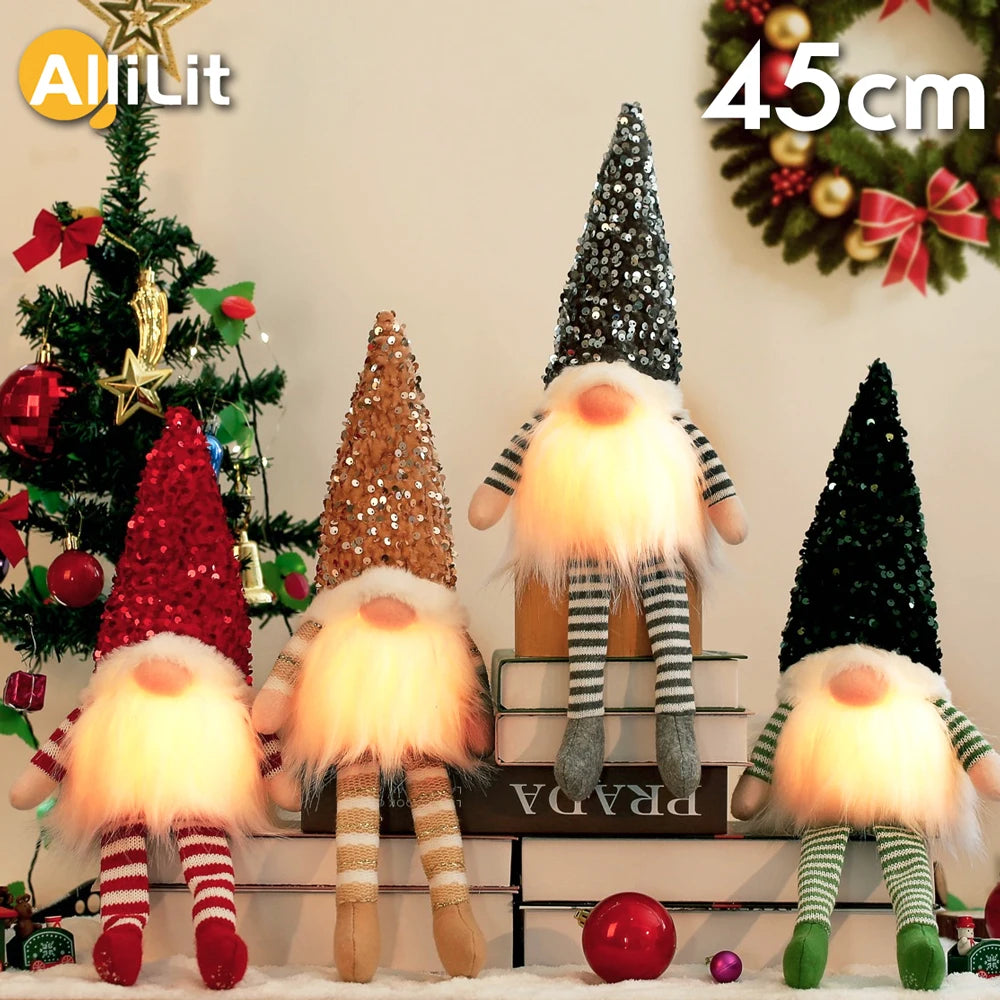 LED Gnome Night Light Christmas Decor