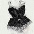 Satin Lace Bowknot Sleepwear