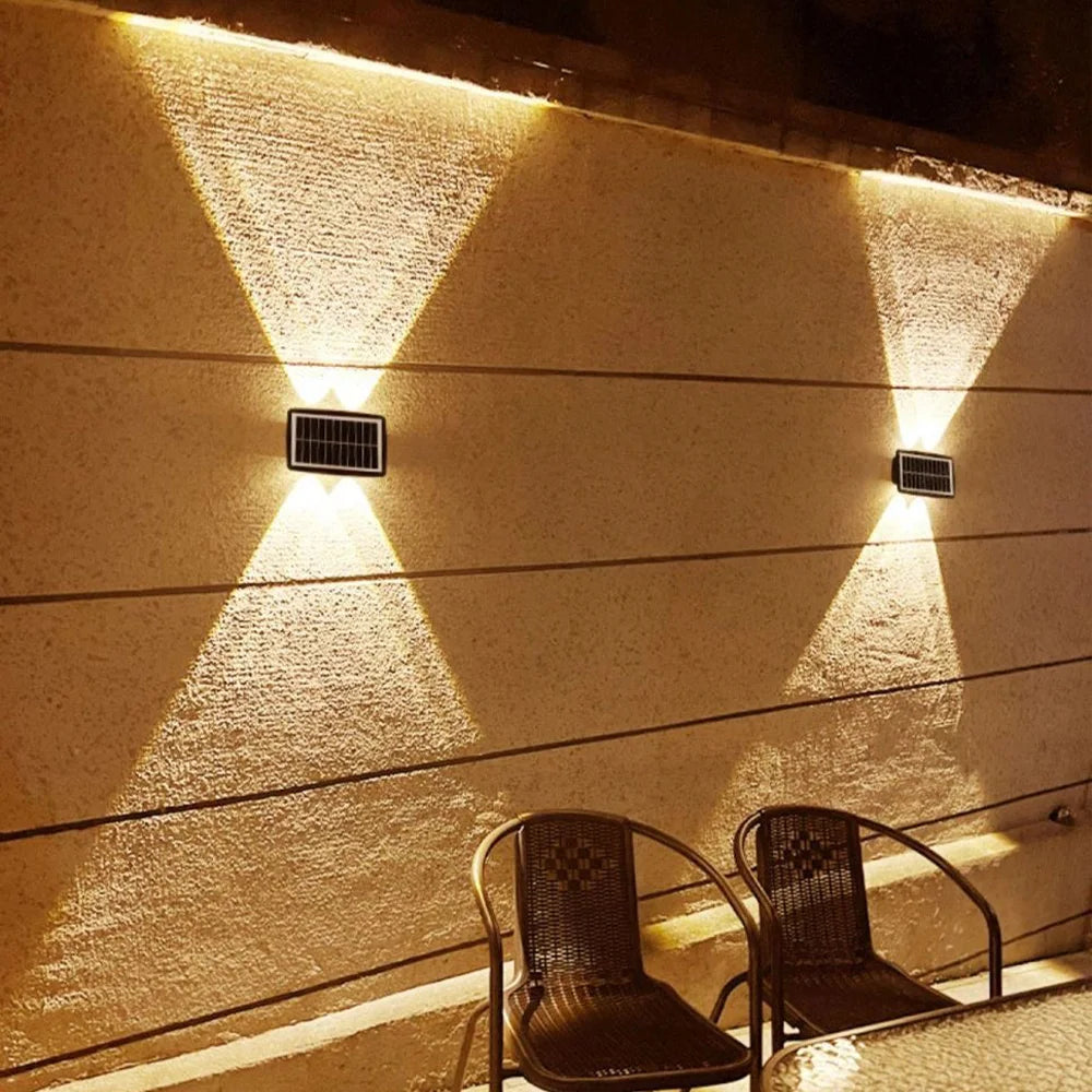 Solar Glow Wall Lights