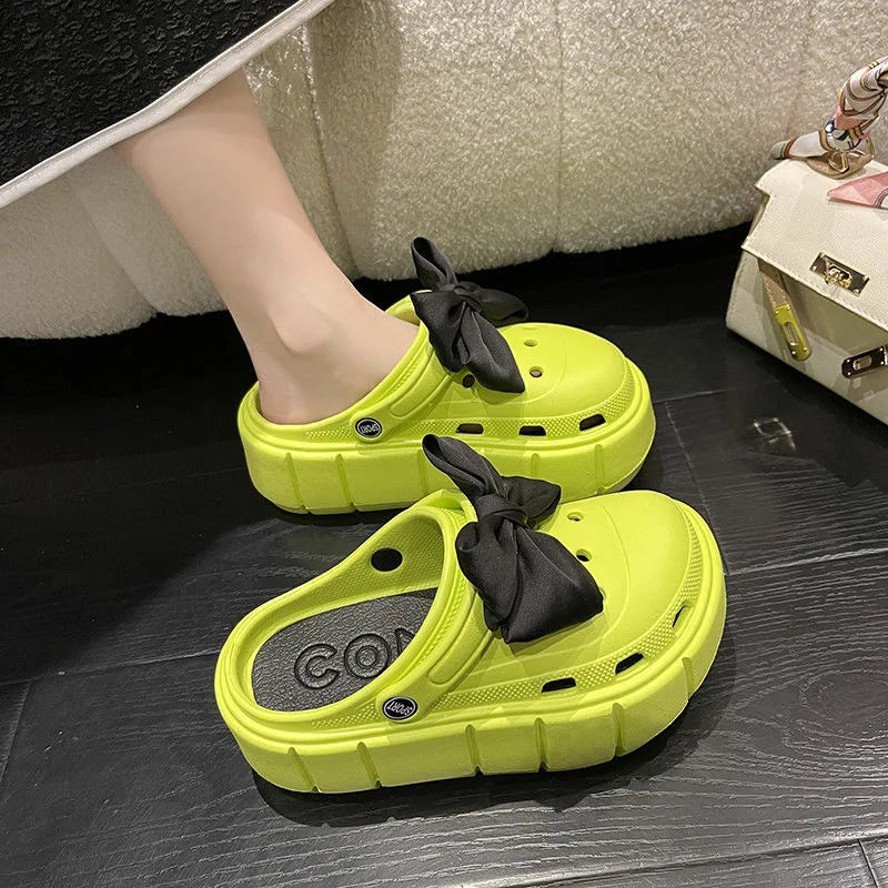 Summer Bliss Platform Slippers