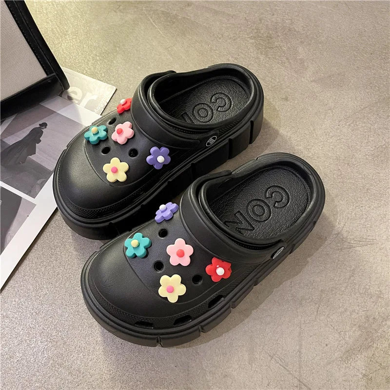 Summer Bliss Platform Slippers