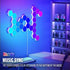 RGB Hexagonal Light Game Atmosphere Light Intelligent Voice Control Induction Bluetooth APP Remote Control Rhythm Light